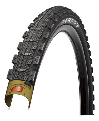 Serfas Vermin Mtb Neumatico Trasero, 26 X 1.9 Pulgadas