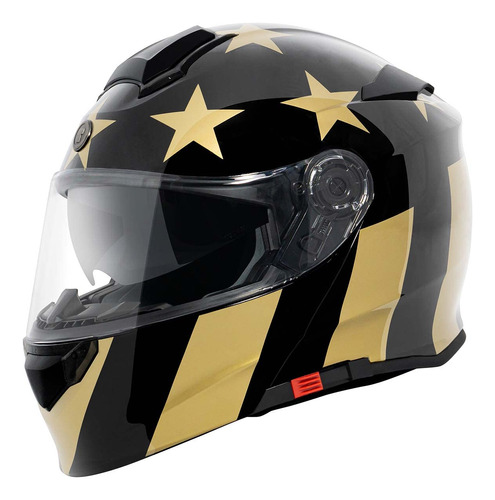 Torc T28 - Casco De Motocicleta De Cara Completa Con Grafico