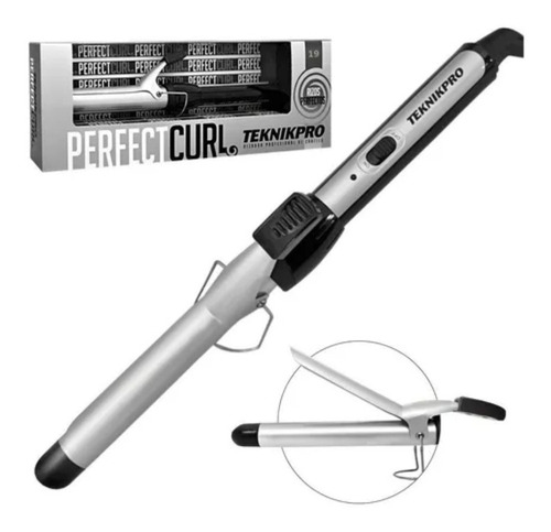 Imagen 1 de 2 de Buclera Profesional Perfect Curl 19 Mm Teknikpro
