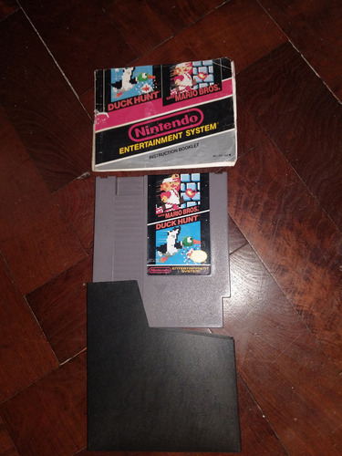 Juego Super Mario Bros+ Duck Hunt Nintendo (orig/usa) Manual (Usado)