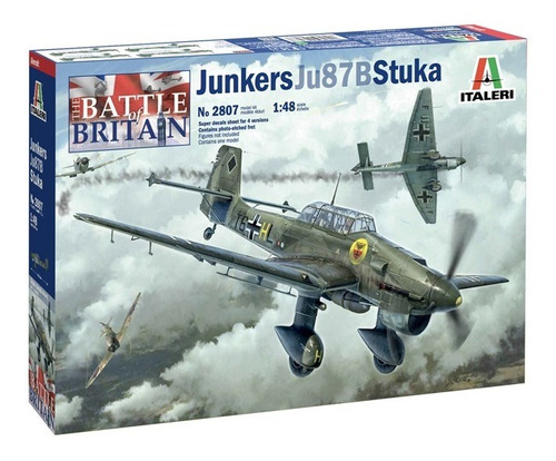 Junkers Ju 87b Stuka By Italeri # 2807 1/48