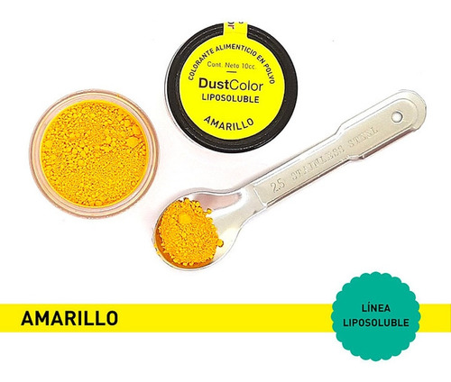 Colorante En Polvo Liposoluble Amarillo 