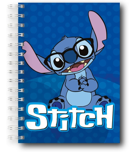 Cuaderno De Stitch + Separador A Tono - Stitch.