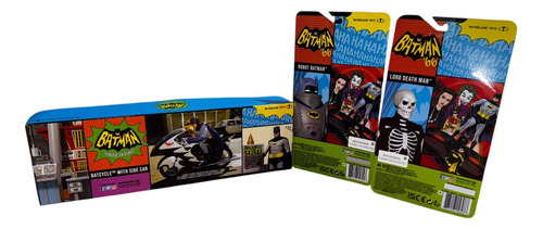 Mcfarlane Classic Tv Series Batcycle Robot Batman Lord Death