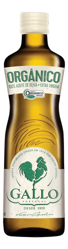 Azeite de Oliva Extra Virgem Orgânico Português Gallo Vidro 250ml