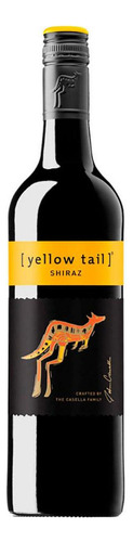 Pack De 4 Vino Tinto Yellow Tail Shiraz 750 Ml