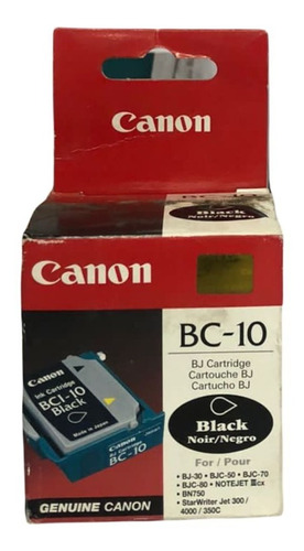 Cartucho Canon Bc-10 Bk Nuevo Y Facturado 