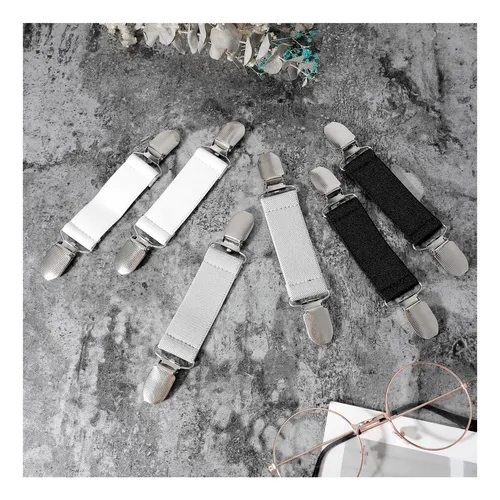 6 Clips De Cincha, Clips Elásticos Ajustables Para Mitos