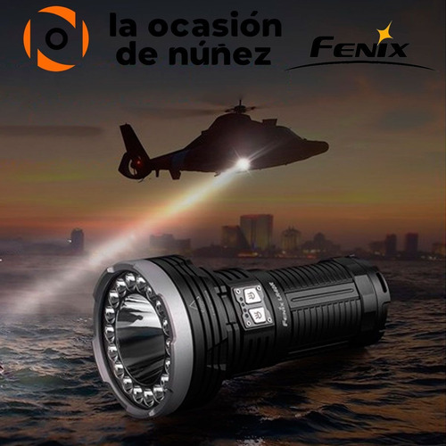 Imagen 6 de 9 de Linterna De Mano Led Fenix Lr40r 12000 Lu Recargable 773 Mt