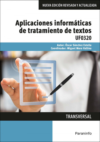 Aplicaciones Informáticas Tratamiento Textos - Sánchez Este