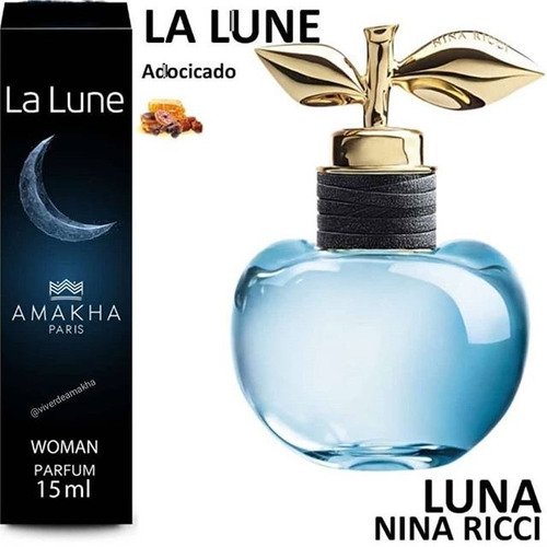 Imagem 1 de 2 de Perfume La Lune Feminino Amakha Paris 15 Ml 