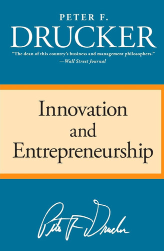 Libro Innovation And Entrepreneurship-inglés