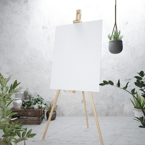 Pack 4 Bastidores 40x40 Cm Lienzo Algodón Canvas Para Pintar