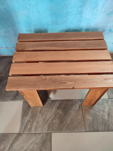 Mesa Ratona De Madera 