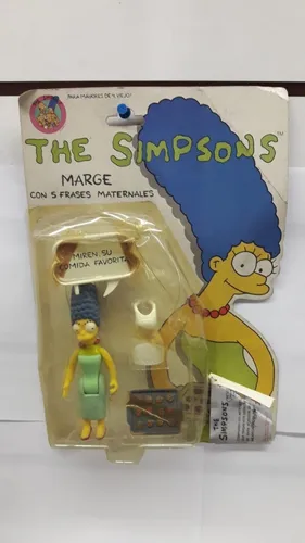 Mu eco De Los Simpsons Marge C 5 Frases Blister Deteriorado