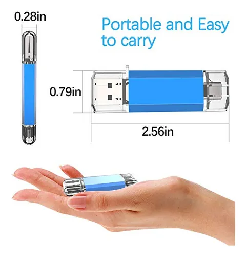 Unidad Flash Otg Topesel De 128 Gb, Usb C, Tipo Usb 3.0
