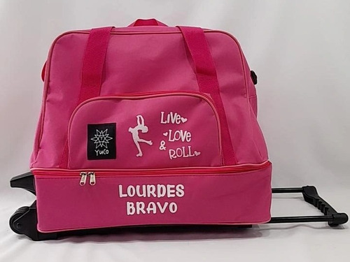 Imagen 6 de 8 de Bolso Cajon De Patin Artistico Carrito (opc Personalizable)