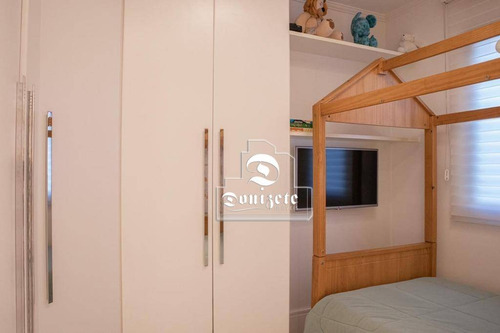 Apartamento Com 2 Dormitórios À Venda, 90 M² Por R$ 720.000,00 - Vila Pires - Santo André/sp - Ap16218