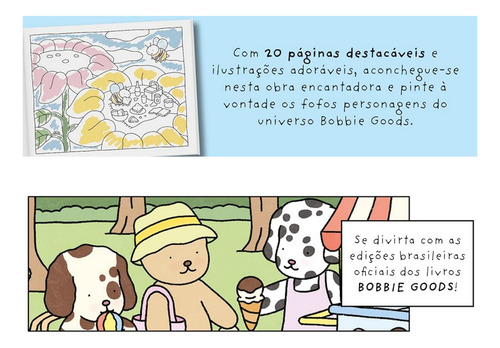 Livro De Colorir Oficial Bobbie Goods Com 20 Páginas