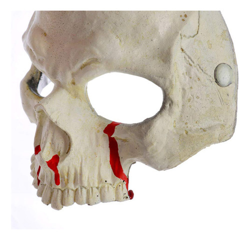 Máscaras De Media Cabeza De Halloween Con Forma De Calavera