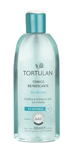 Tortulan Tónico Refrescante 200ml Sin Alcohol - Hidrata 