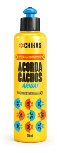 Condicionador Cabelo Cacheados Acorda Cachos Chikas 300ml