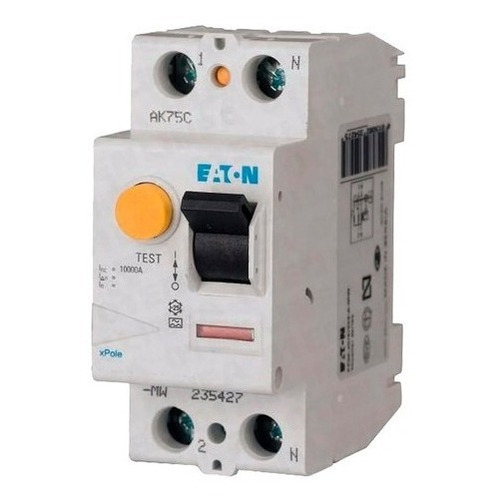 Disyuntor Diferencial 2x63 Moeller Eaton Bipolar 2 X 63a