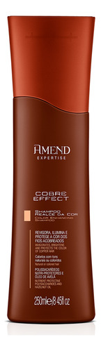 Shampoo Realce Da Cor Cobre Effect Amend 250ml