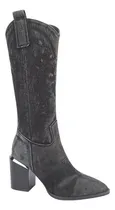 Comprar Bota Larga De Dama Tierra Bendita  4603 Color Negro