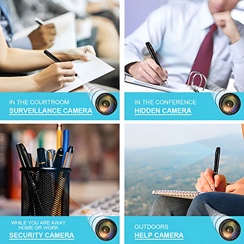 Camara Espia Oculta Pen Nanny Camera Pen Hd 1080p Video Leeboom