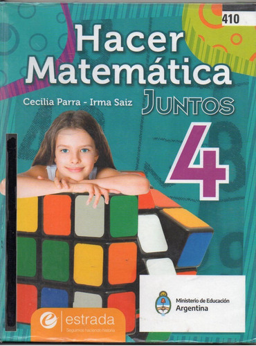 Hacer Matematica Juntos 4 - Parra - Estrada - Usado