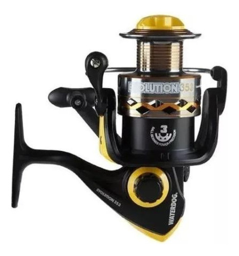 Reel Frontal Waterdog Evolution 353 Pesca Variada De Rio Mar