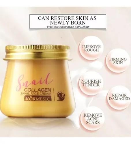 Crema Facial Antiage Colágeno ,baba De Caracol Y Vitamina E
