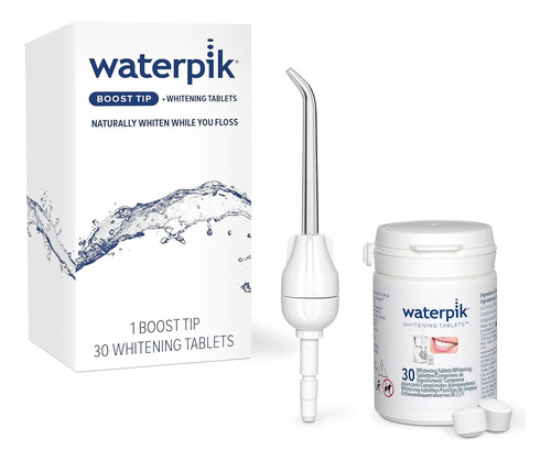 Waterpik Boost Water Flosser Tip, 30 Tabletas Blanqueadoras