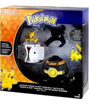 Comprar Pokemon Ultimate Throw N Pop Battle Set  Figuras Pikachu