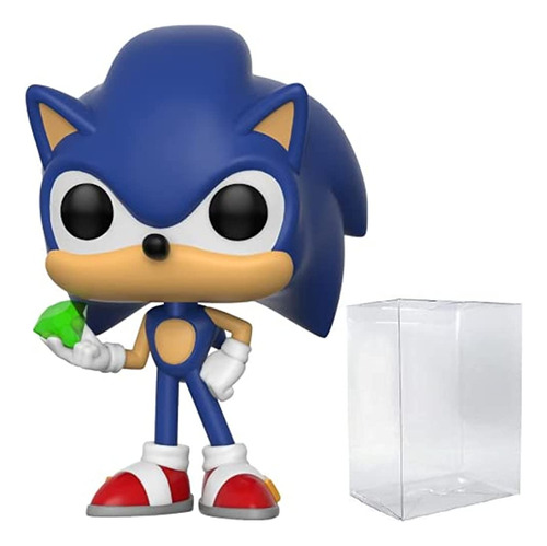 Sonic The Hedgehog - Sonic Con Esmeralda Funko Pop! Figura D