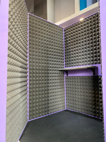 Imagen 3 de 3 de Mampara Acusticas Podcast Y Locucion Tipo Cabina.