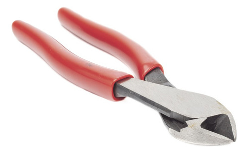 Pinza De Corte Diagonal Alta Palanca De 8 Pulgadas Color Rojo