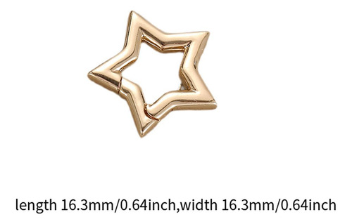 Clasp Fisher Clip Artesanato Leve Decoração Forma De