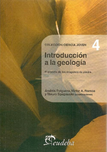 Libro Introducción A La Geología De Andrés Folguera Victor A