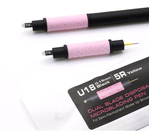 Pack Of 10 Mellie Microblading Disposable Pen 2 In 1 - Steri