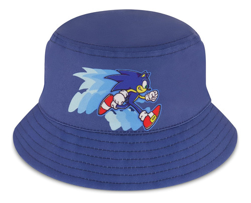 Sonic The Hedgehog - Sombrero Plegable De Viaje De Ala Ancha