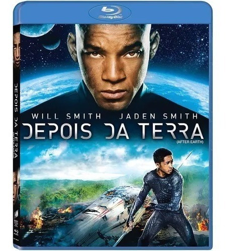 Filme Depois Da Terra (blu-ray) Will Smith - Lacrado Novo 