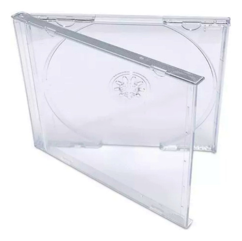 Cajas Slim Para Cd's O Dvd, De Acrílico Trasparente X 10 U.