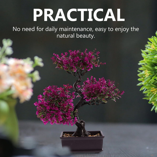 Macetas Artificiales Para Interiores Con Plantas Falsas Bon