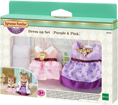 Sylvanian Families Set Vestidos Ropa Accesorios Juguete Ax ®