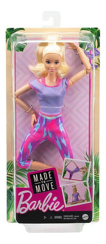 Boneca Barbie Feita Para Mexer Ftg80 Mattel