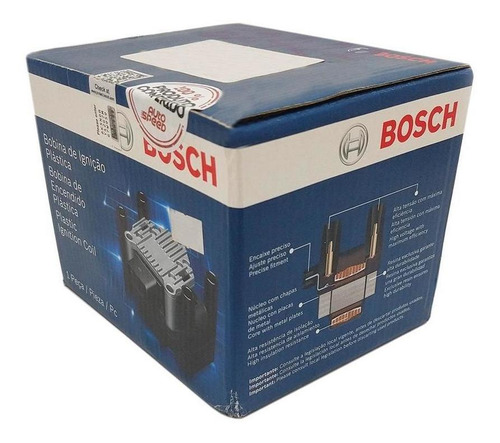 Imagem 1 de 1 de Bobina Ignição Bosch Fiat Strada 1.4 Flex 2012 Em Diante