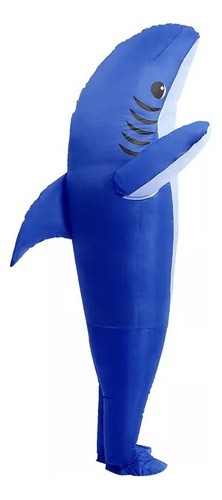 Disfraz Inflable De Tiburón For Niños Adultos Halloween Heihutaox