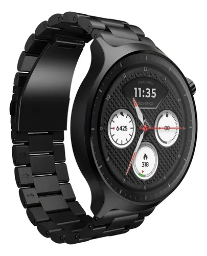 Motorola Smartwatch Moto Watch +Correa De Acero Inoxidable